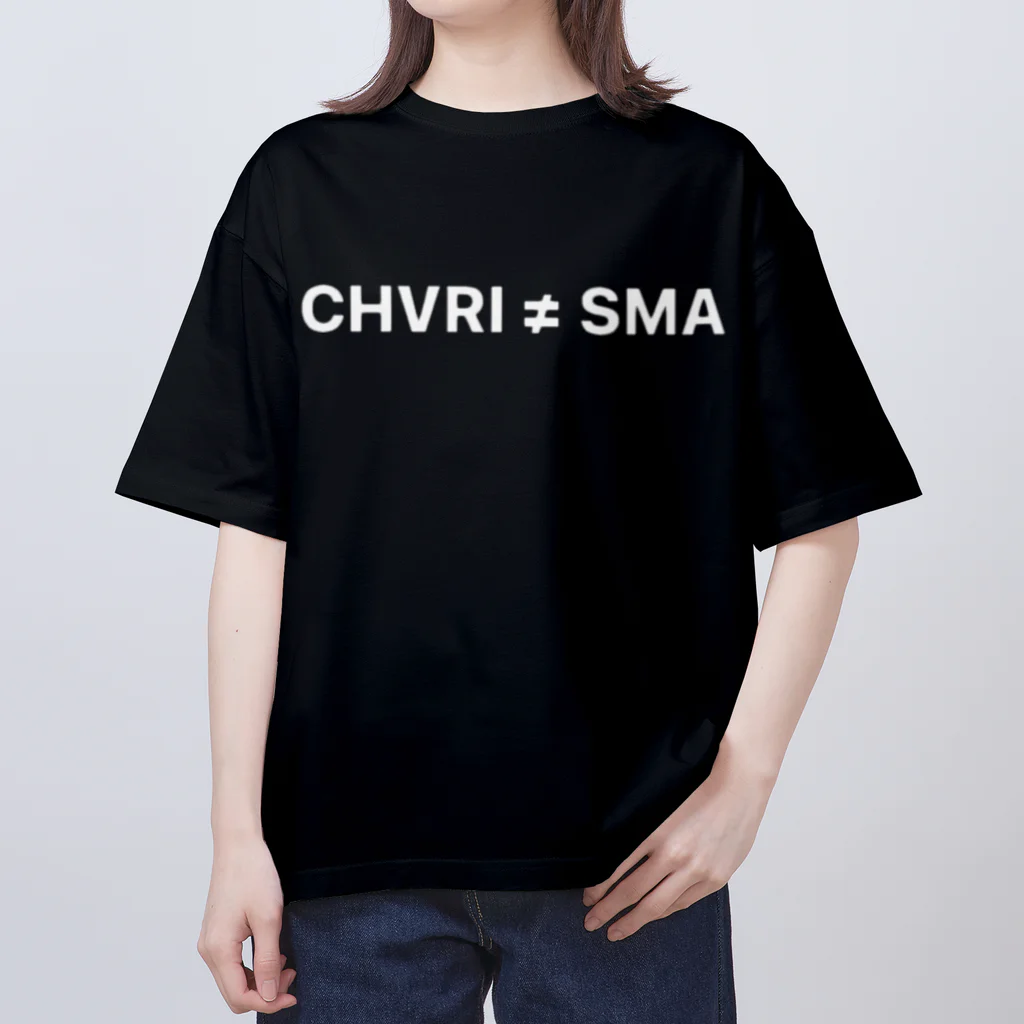 CHVRI≠SMAの香る男はモノトーン オーバーサイズTシャツ