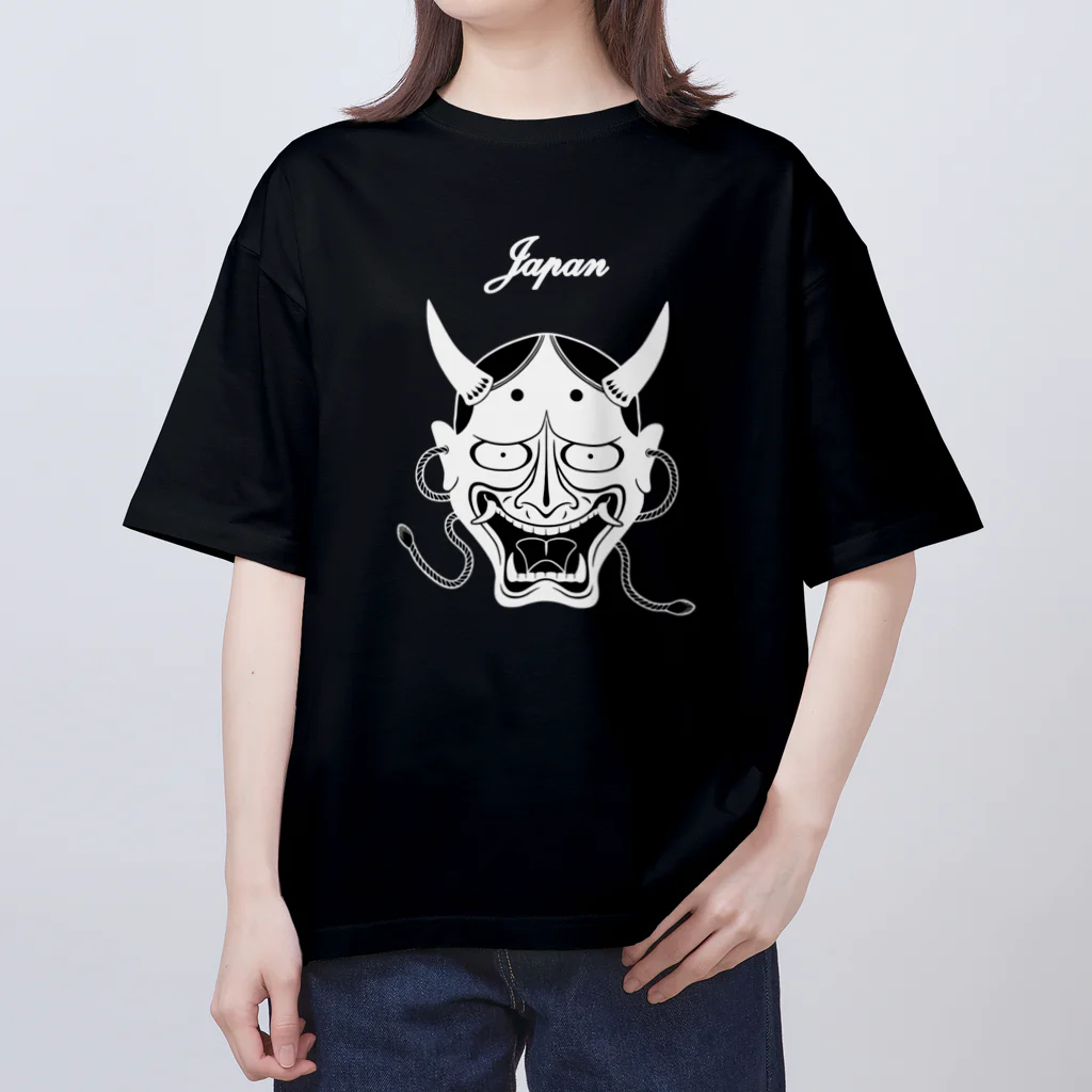 リュウラクドウの般若（スカジャン風） Oversized T-Shirt