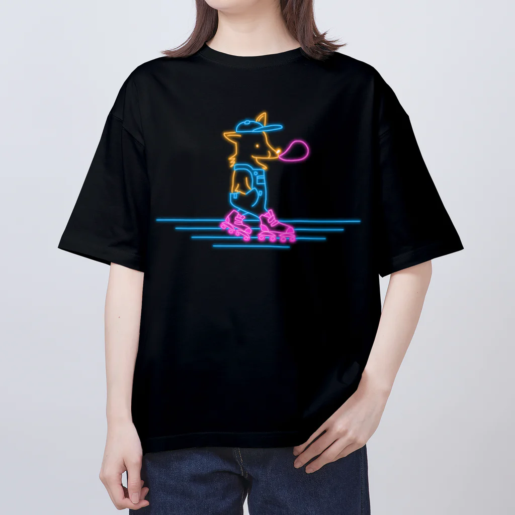 青い過去のneon take it easy オーバーサイズTシャツ