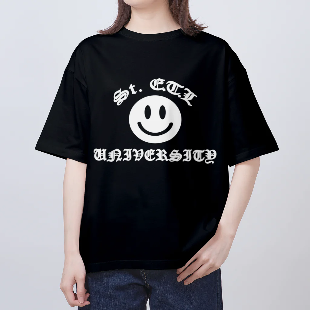 E.T.L.SPORTSのE.T.L UNIVERSITY Oversized T-Shirt