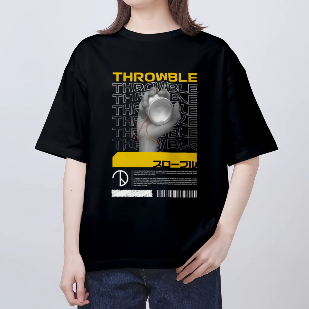 THROWBLEのTHROWBLEヨーヨー　ゴッドハンド オーバーサイズTシャツ