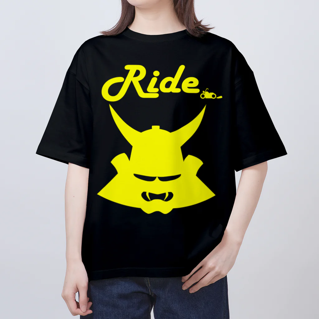 RAMUKiのRide兜（黄色） オーバーサイズTシャツ