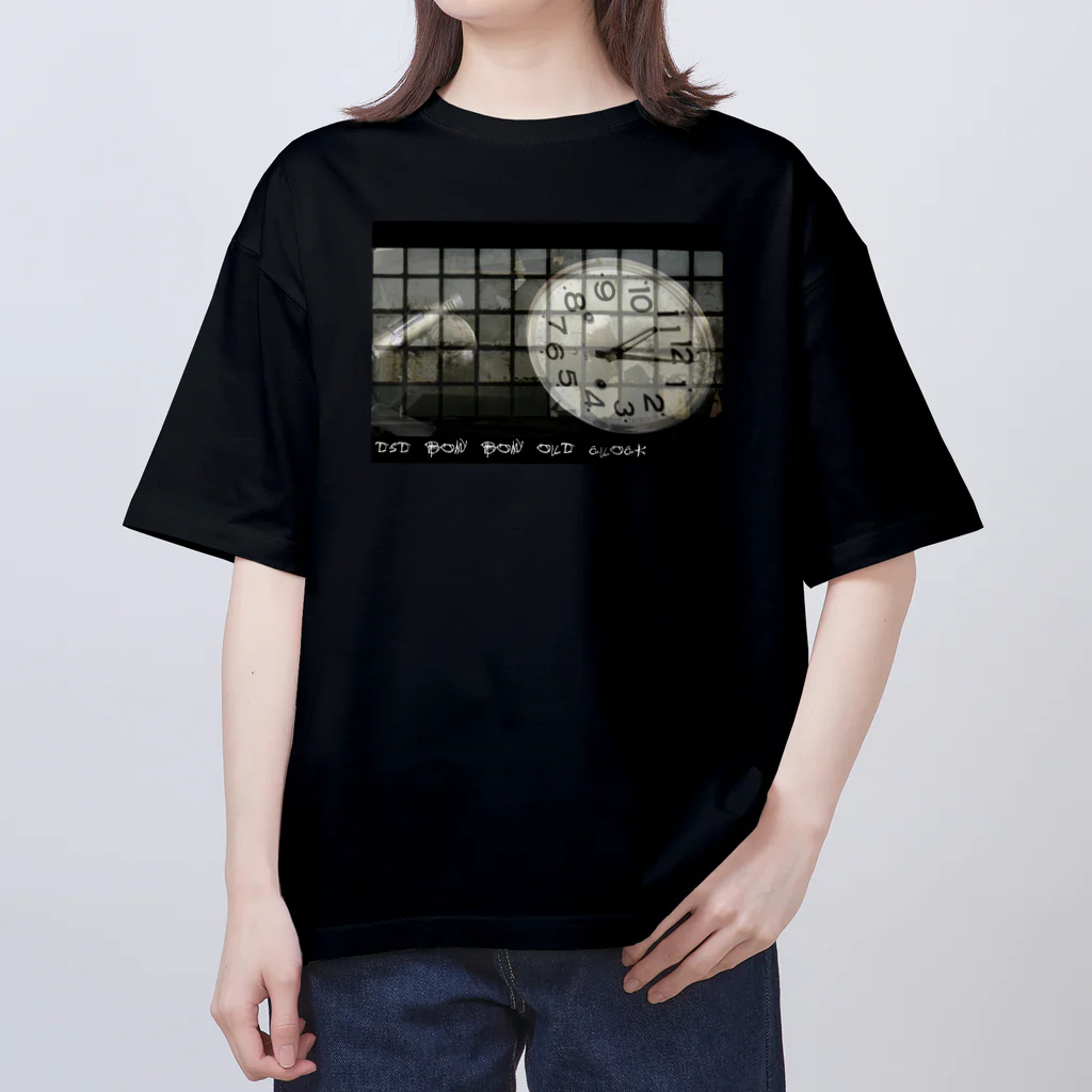 CRAZYSOUND? / DTM作曲用MUSICBOX　DSD録音サンプリング音源　KONTAKT・SOUNDFONT・WAV・EXS24の柱時計 オーバーサイズTシャツ