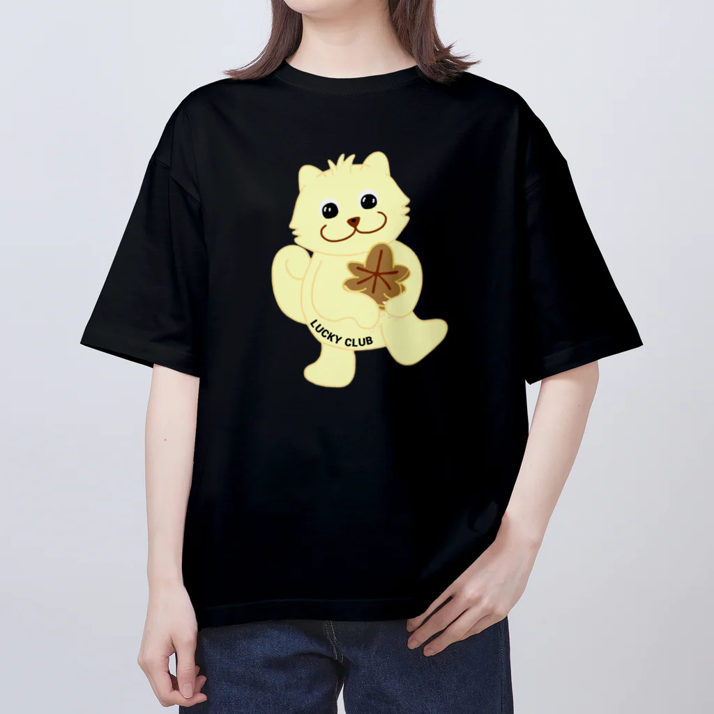 LUCKY CLUBのもみじまんじゅう大好きラッキーちゃん Oversized T-Shirt