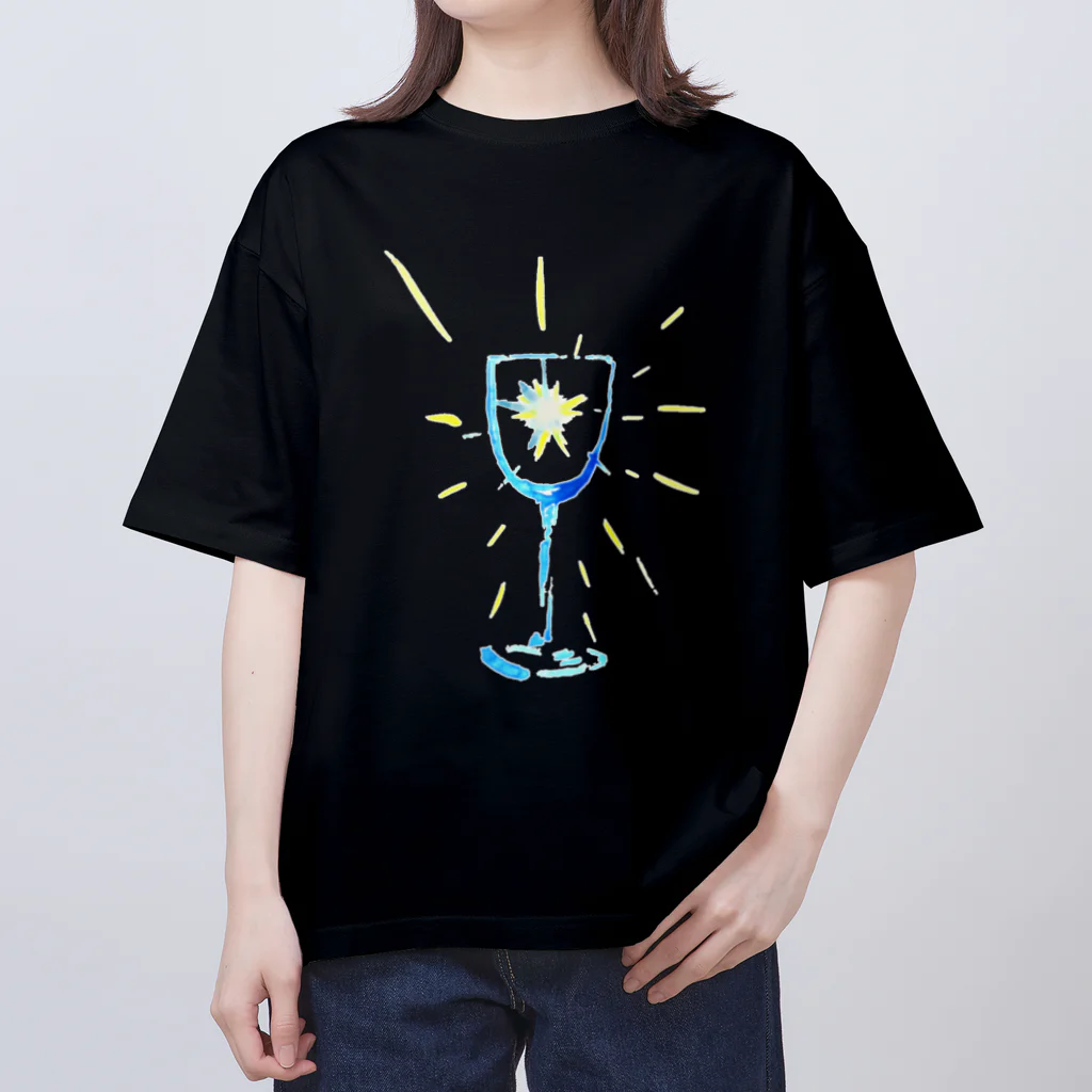 WAMI ARTのグラス オーバーサイズTシャツ