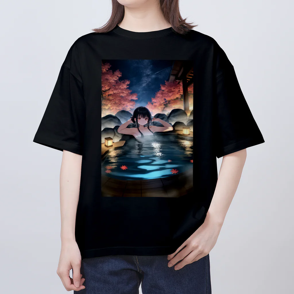 未来アニメスタジオのAIキャラクター18 オーバーサイズTシャツ
