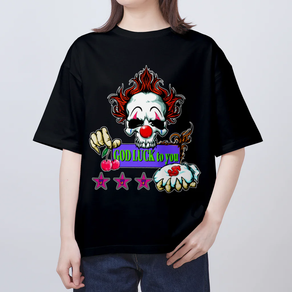 GOD LUCK💀to youのピエロGOD LUCK to  you🤡✨ オーバーサイズTシャツ