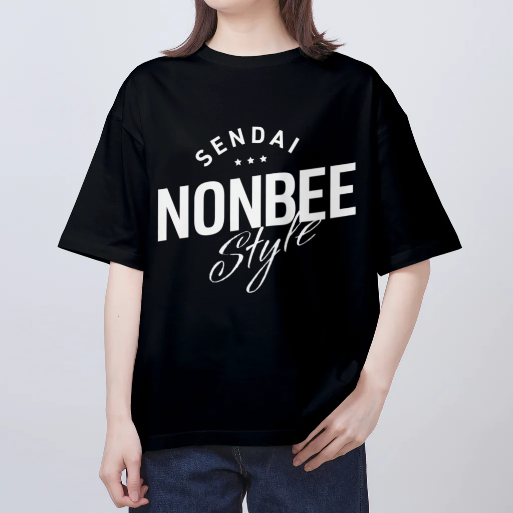 飲兵衛StyleのSENDAI NONBEE Style Big LOGO Oversized T-Shirt