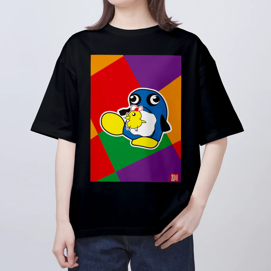 kunchankのペン丸シンプルｖｒ オーバーサイズTシャツ