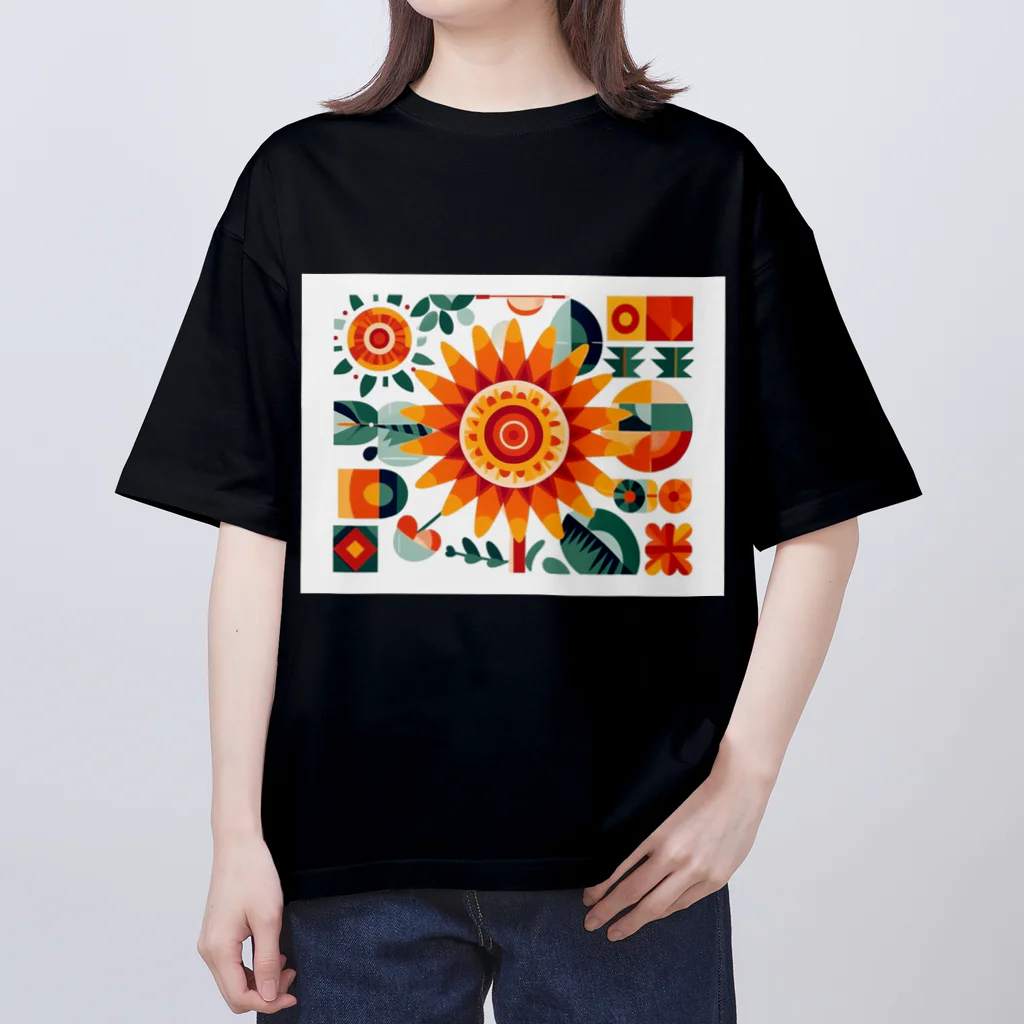 太陽の光に包まれて　Wrapped in Sunlightの太陽のキスに包まれて オーバーサイズTシャツ