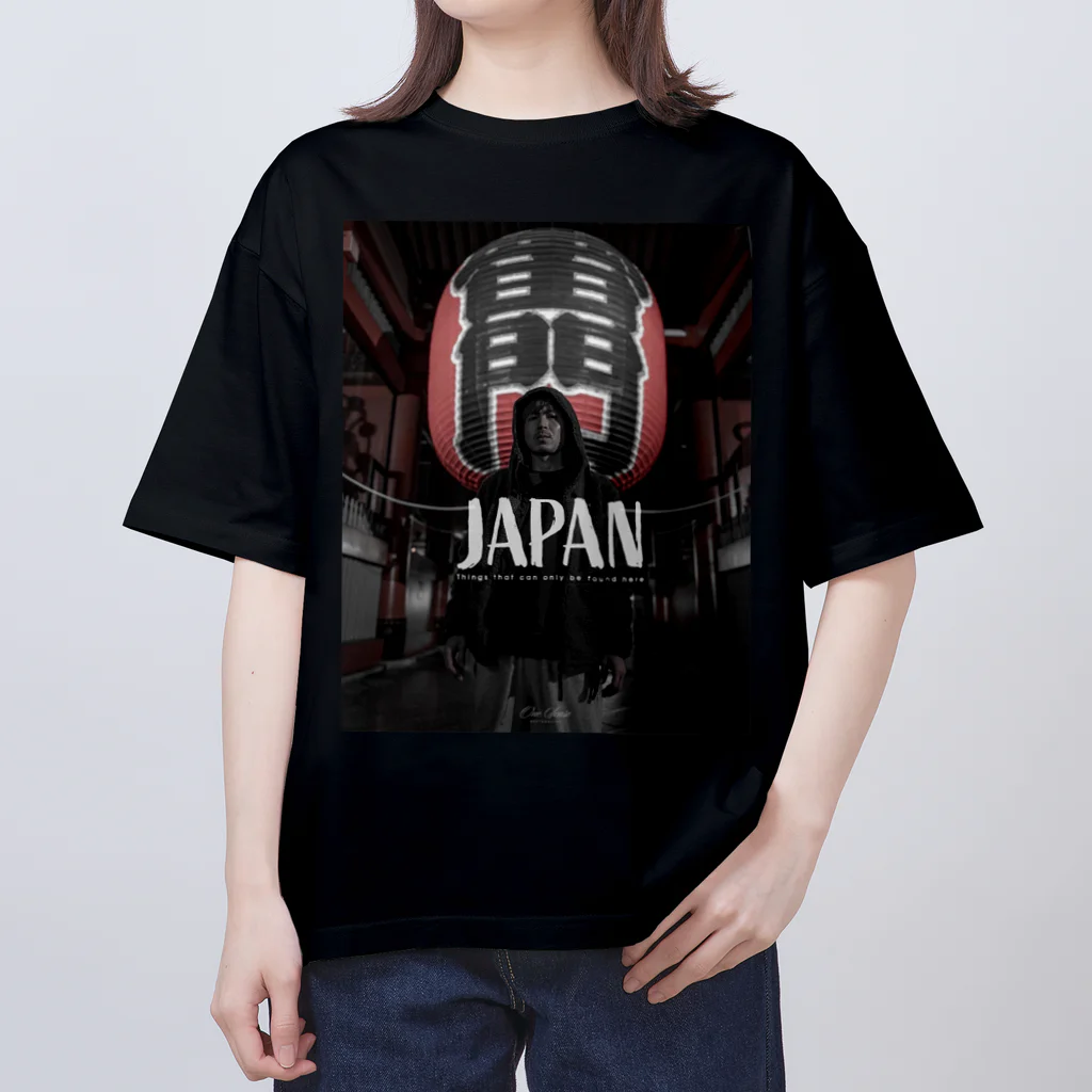 まちゃのキャンプ飯部のまちゃキャンプ飯部のロゴアイテムです Oversized T-Shirt