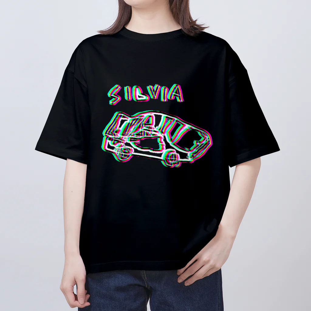 _msmsの目チカチカビア Oversized T-Shirt