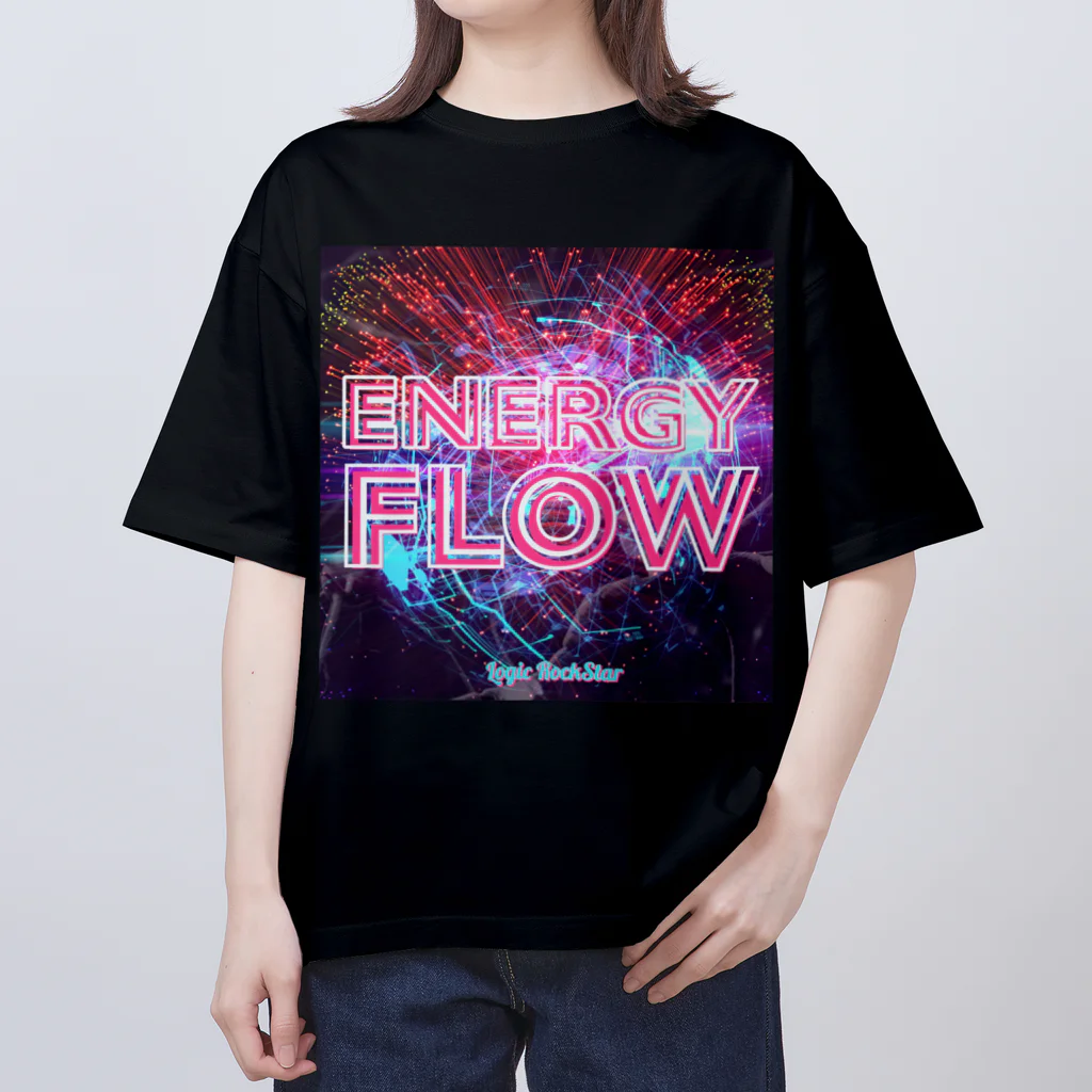 Logic RockStar のENERGY FLOW Oversized T-Shirt