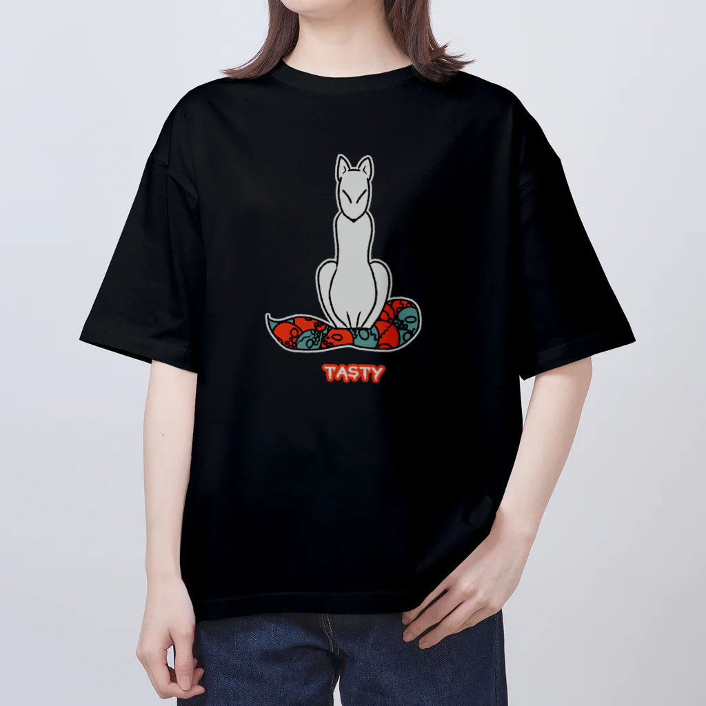 ari designの妖狐 オーバーサイズTシャツ