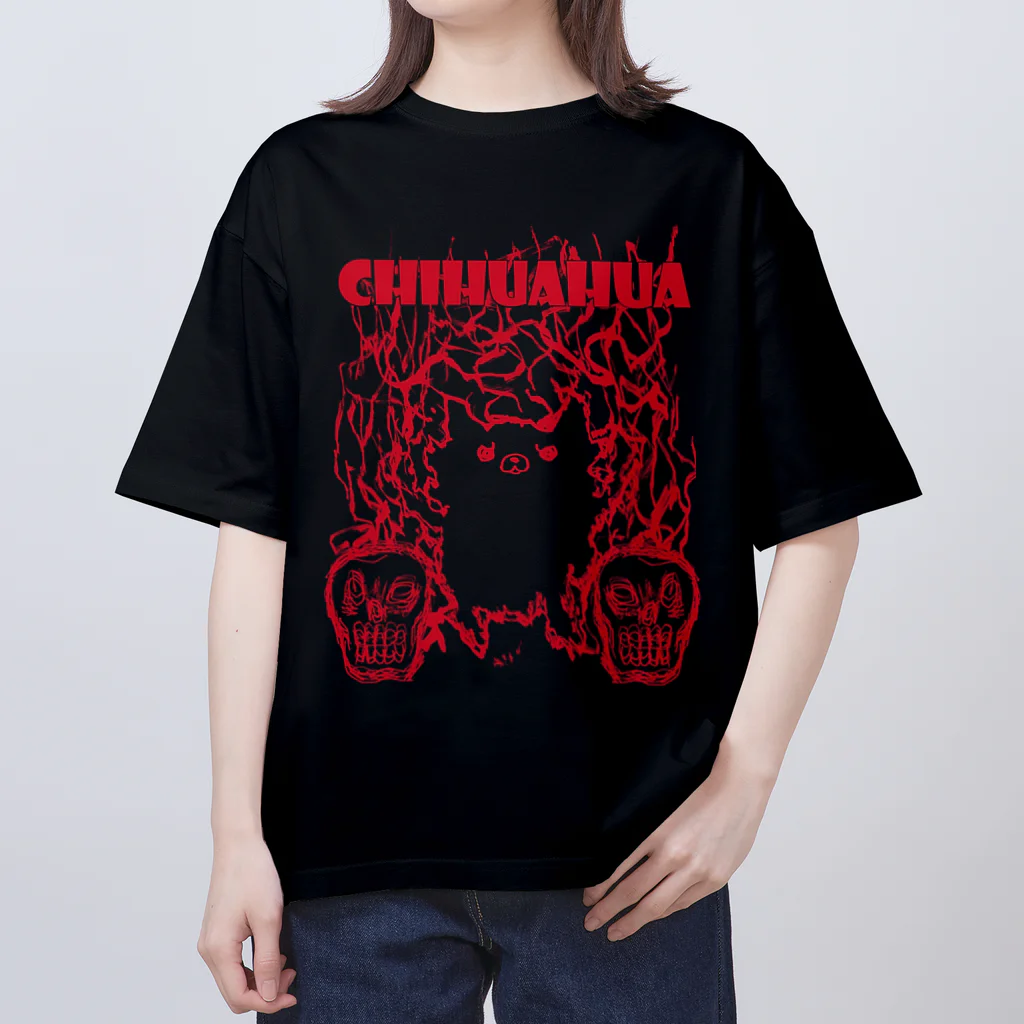 ORTHODOGSのCHIHUAHUA METAL オーバーサイズTシャツ