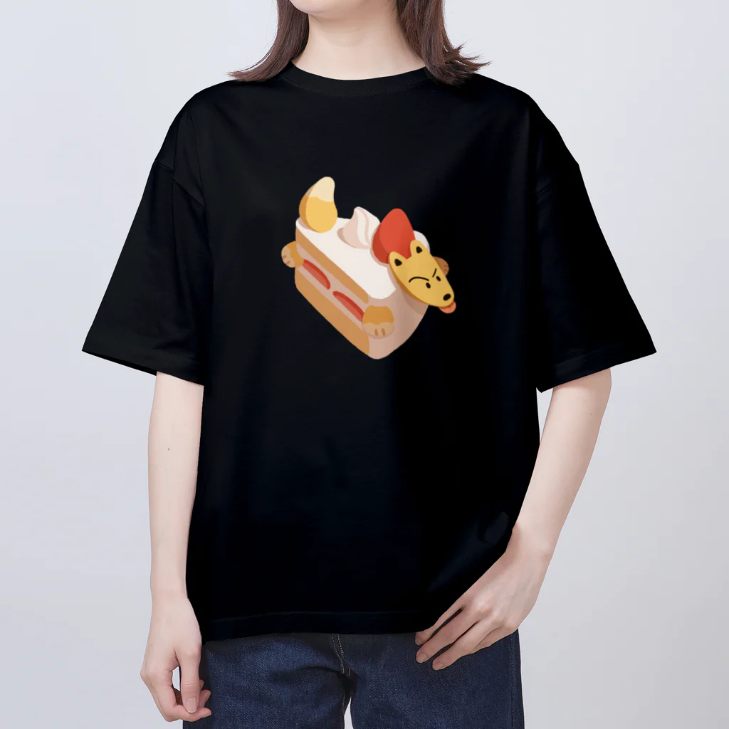 みふねみんのショートケーキに化けるのが下手 オーバーサイズTシャツ