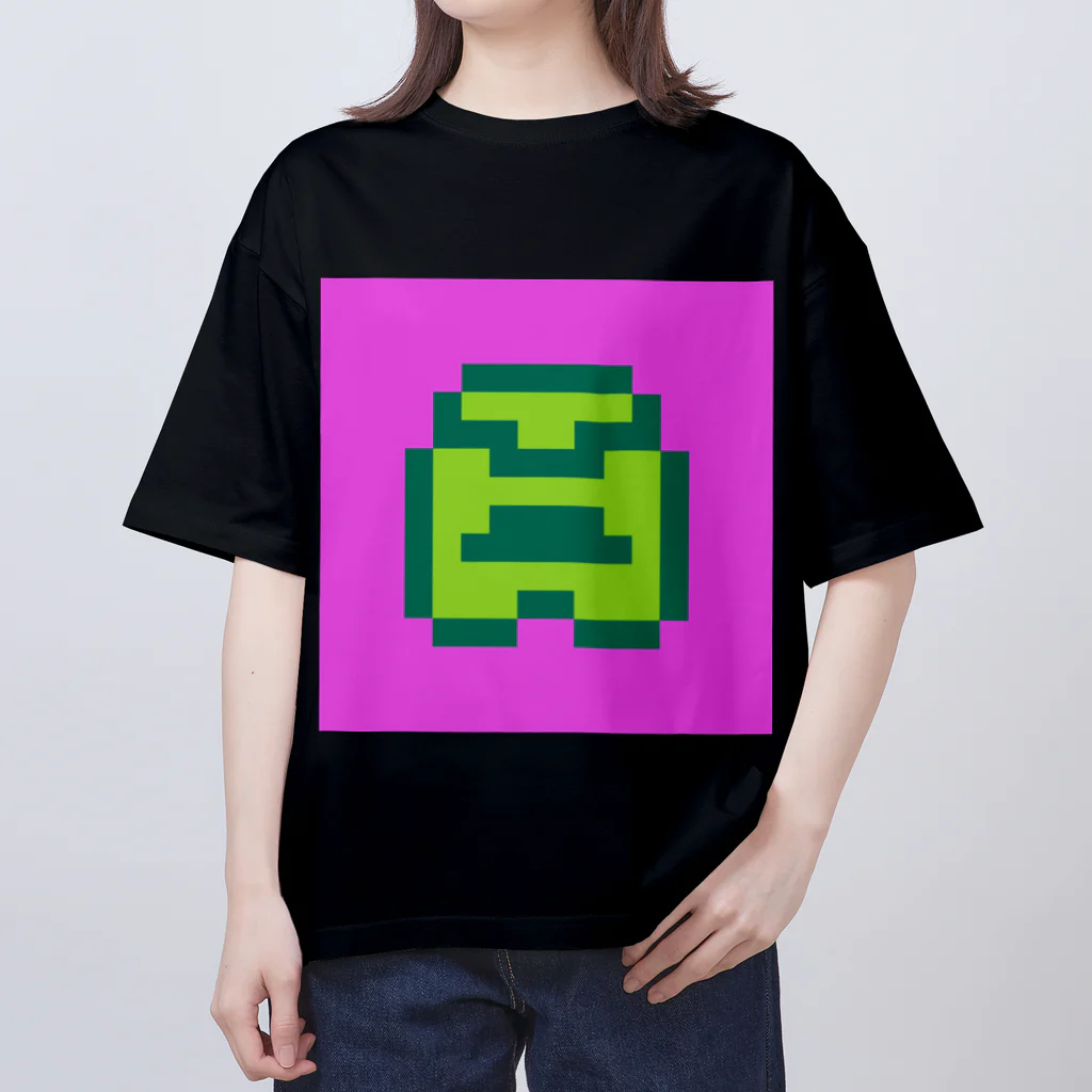 ᵗᵒˡᵘのPixelglyph #07396 Oversized T-Shirt