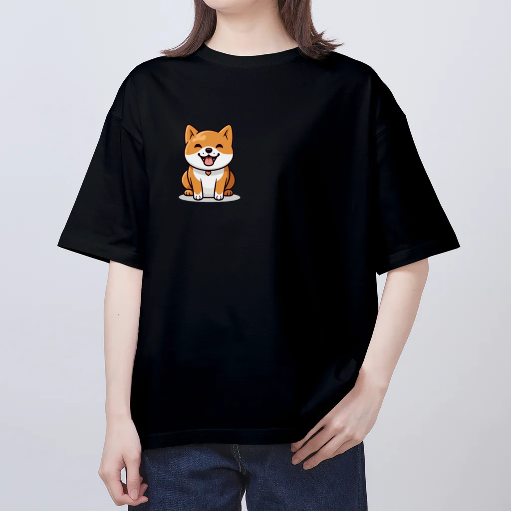 BunnyBloomのShiba Dog オーバーサイズTシャツ