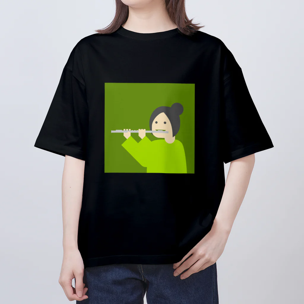 いまさしの意識低いフルート吹き Oversized T-Shirt