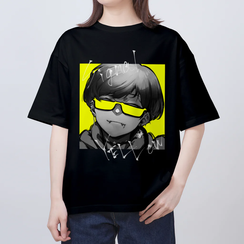 ヴォルのsignal YELLOW オーバーサイズTシャツ