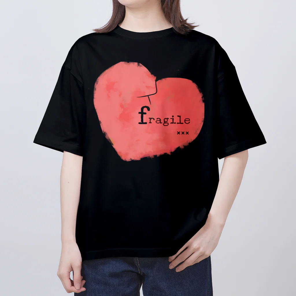 fragile×××のfragile オーバーサイズTシャツ