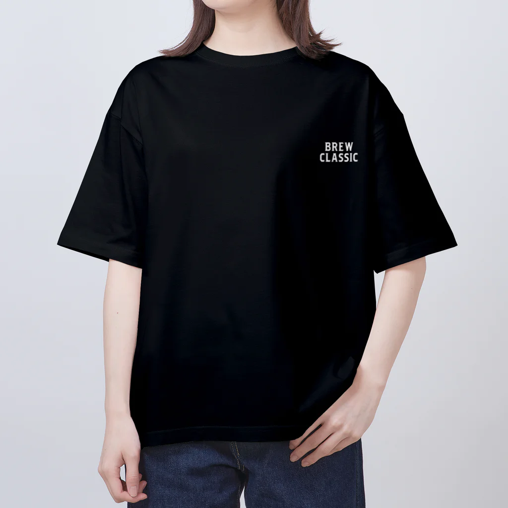 bc_goodsのBREW CLASSIC（ブルークラシック）｜ロゴ Oversized T-Shirt