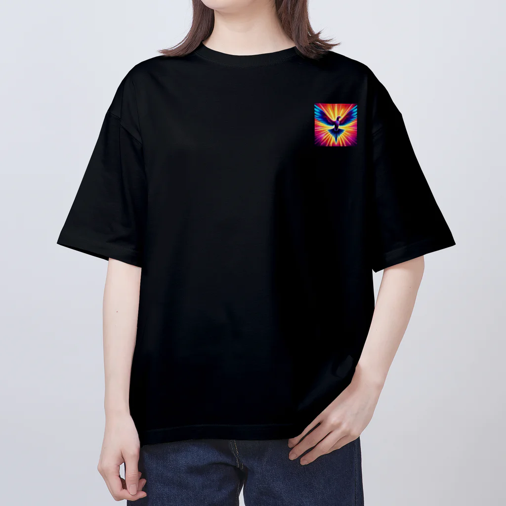 cr8erのフェニックス オーバーサイズTシャツ