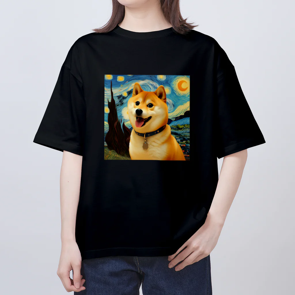 KAWAII-CLUBのKAWAII柴犬007 オーバーサイズTシャツ