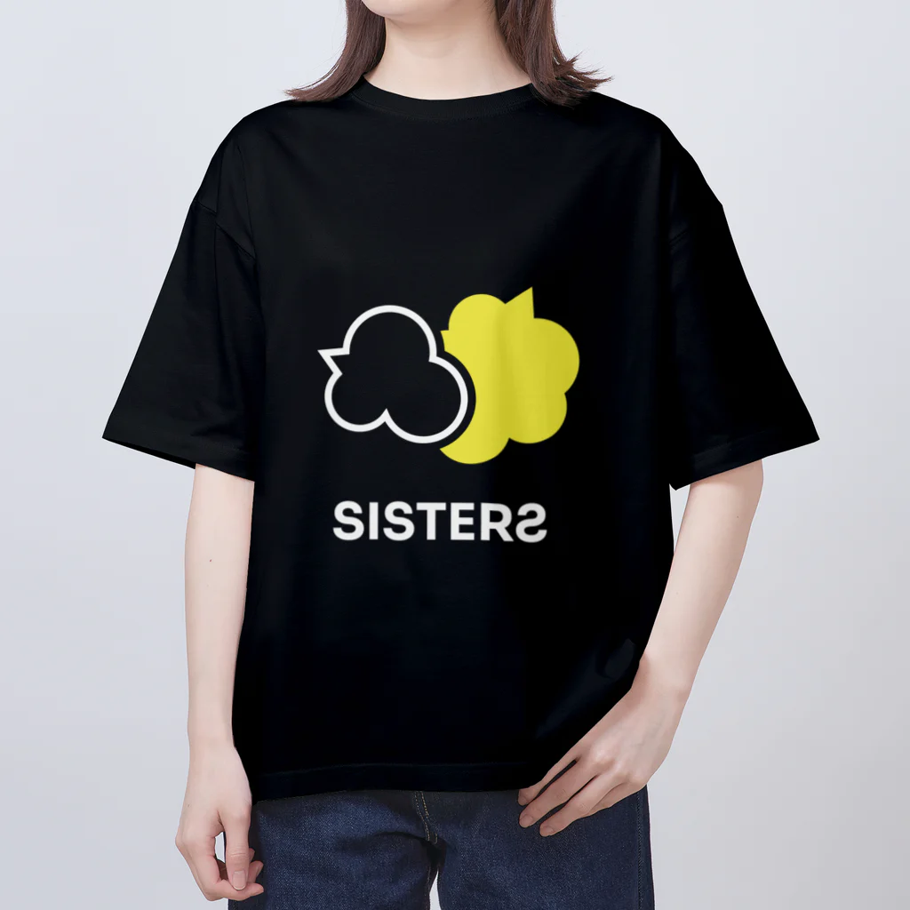 ホームページクリエイター・ターキーのホームページクリエイターターキー（SISTERS）ブラック オーバーサイズTシャツ