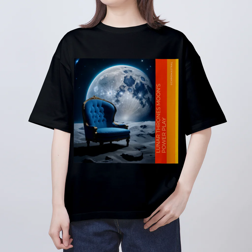 ChromastrAlのLunar Thrones Moon's Power Play Oversized T-Shirt