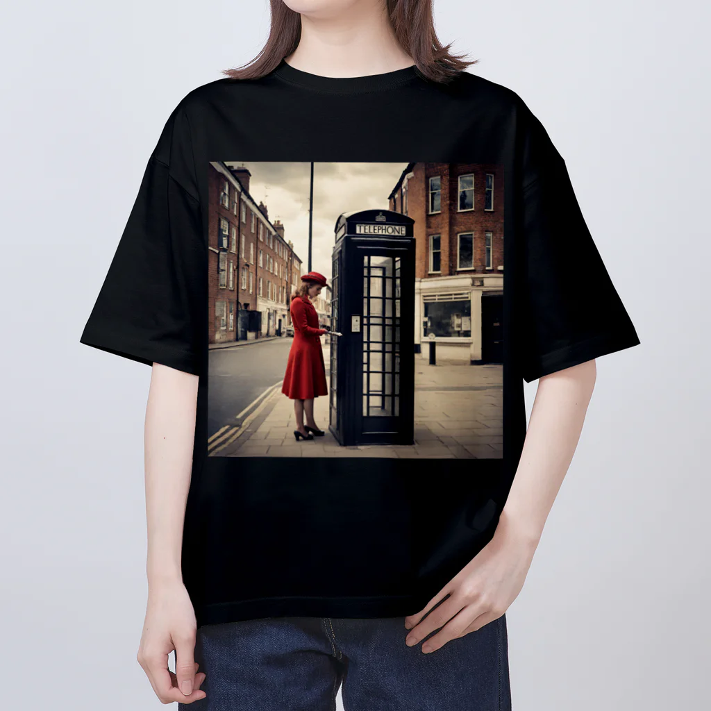 KotoSasaのNostalgic Scenery by KotoSasa Oversized T-Shirt