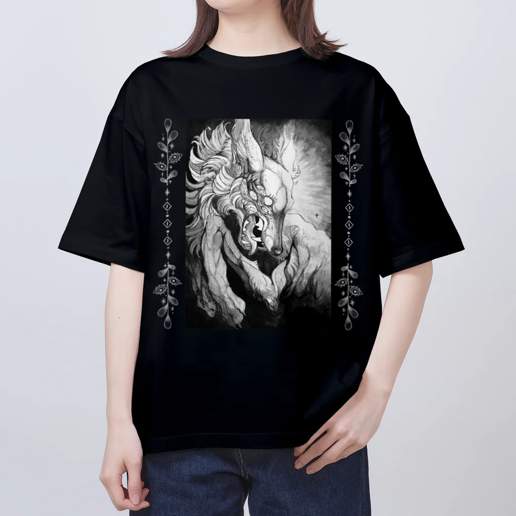 AKANEの威嚇Tシャツ Oversized T-Shirt