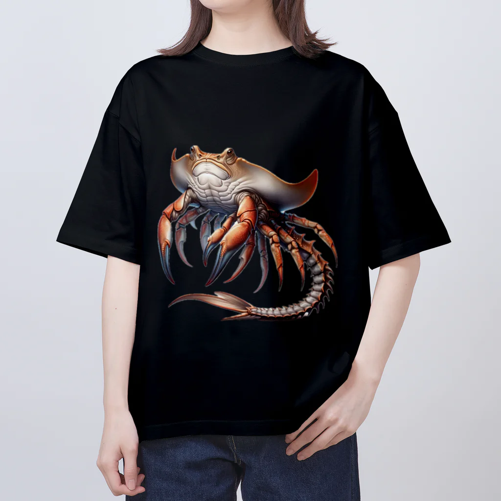 animal×animalのstingray×crab=? Oversized T-Shirt