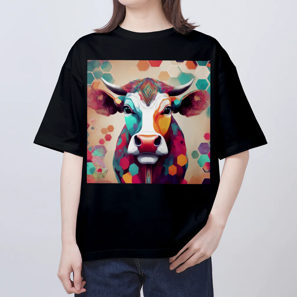 BullsForgerの牛ト鏡 Oversized T-Shirt