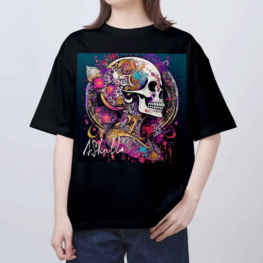 A.SkullのSkull_016 オーバーサイズTシャツ