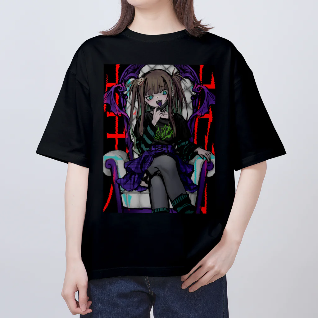 うどんのパンク実存くん Oversized T-Shirt