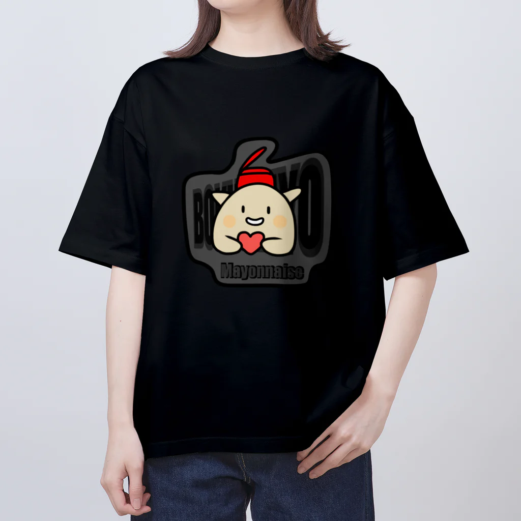 bokumayoの僕はマヨネーズ　グッズ Oversized T-Shirt