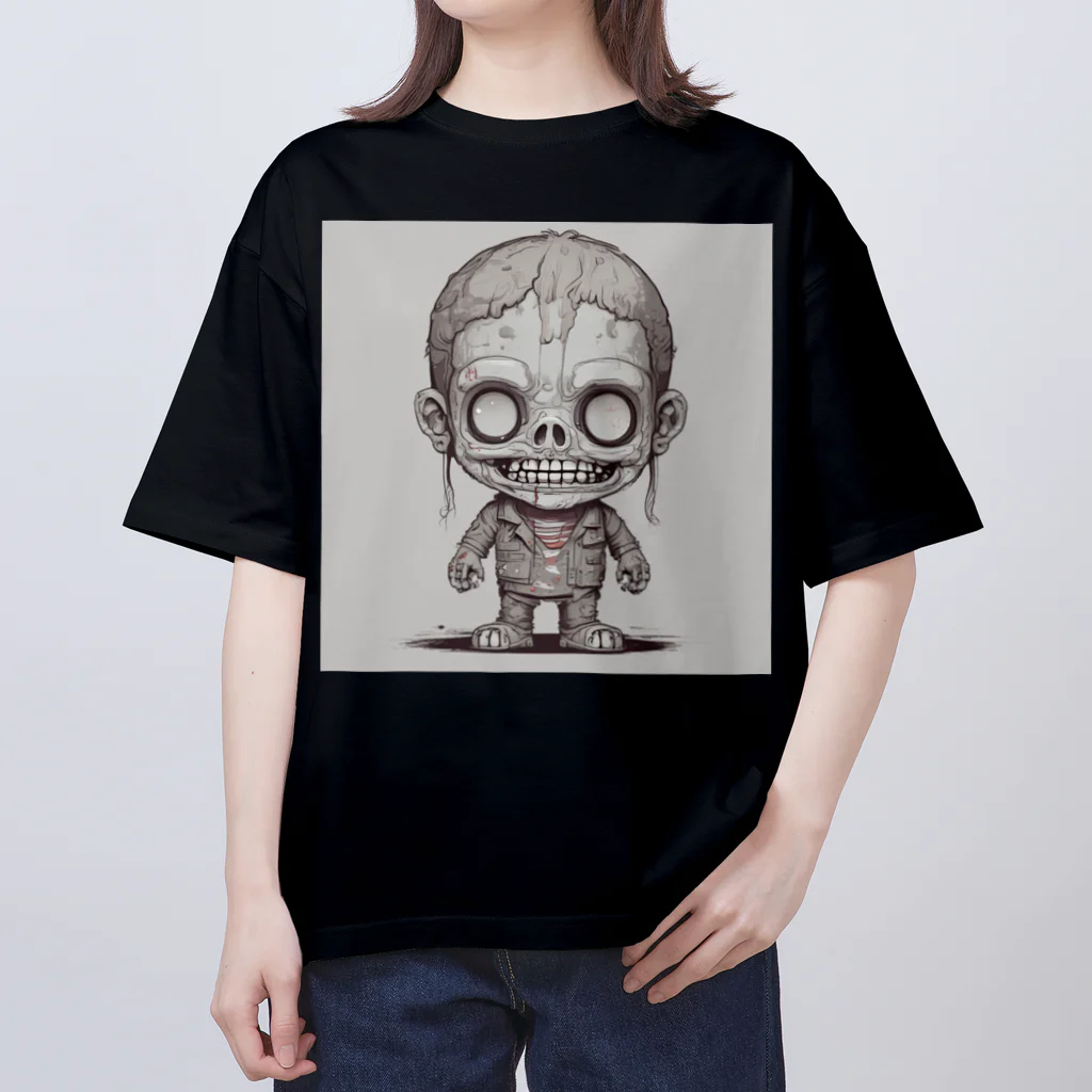 saitou1x4のホラー　ゾンビ１５ Oversized T-Shirt