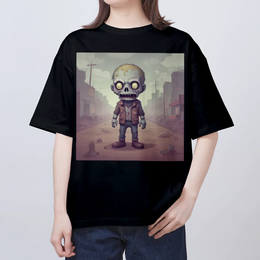 saitou1x4のホラー　ゾンビ１８ Oversized T-Shirt