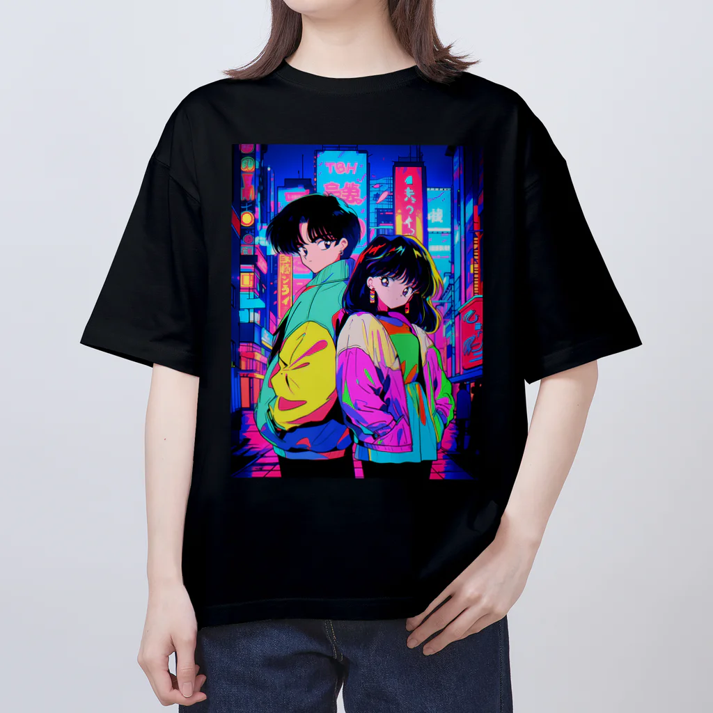 monoillustのDowntown Tokyo オーバーサイズTシャツ