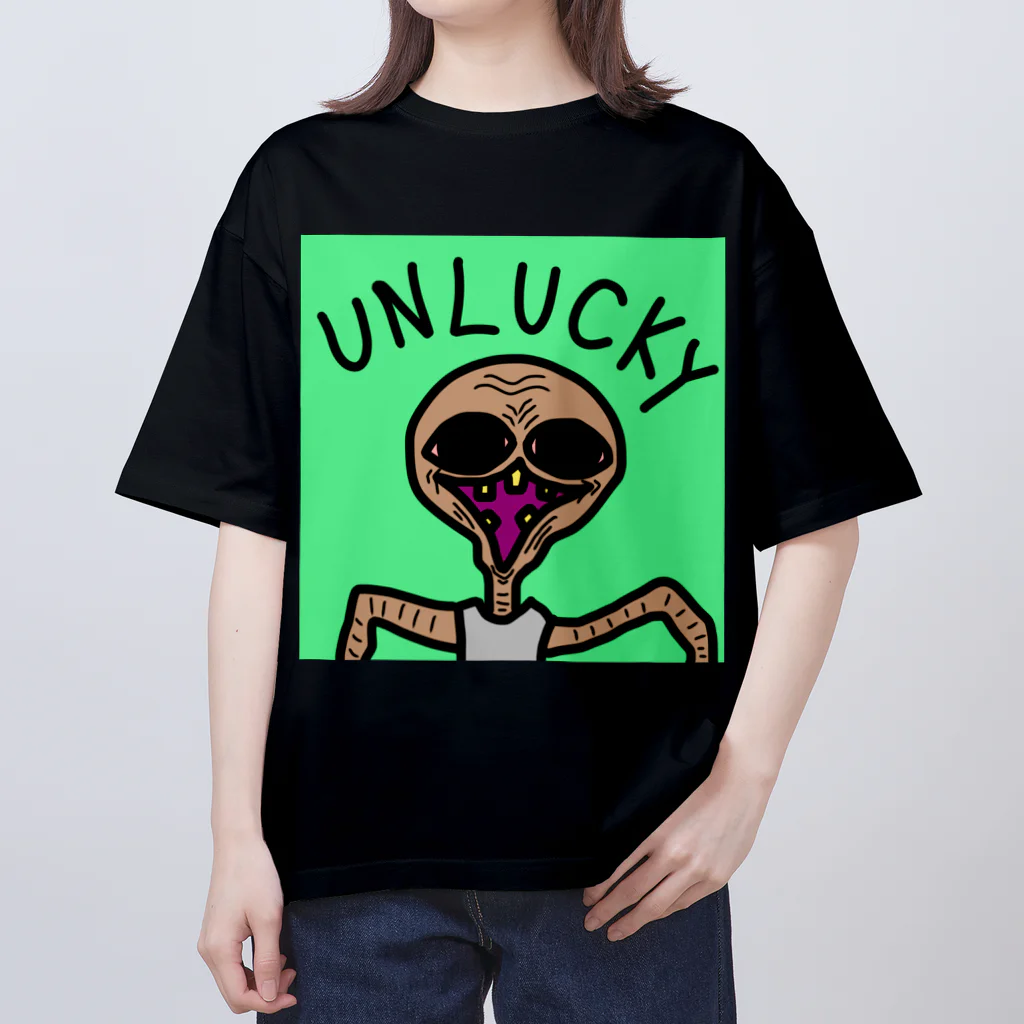 ぷりてぃーくりーちゃーずのアンラッキー Oversized T-Shirt