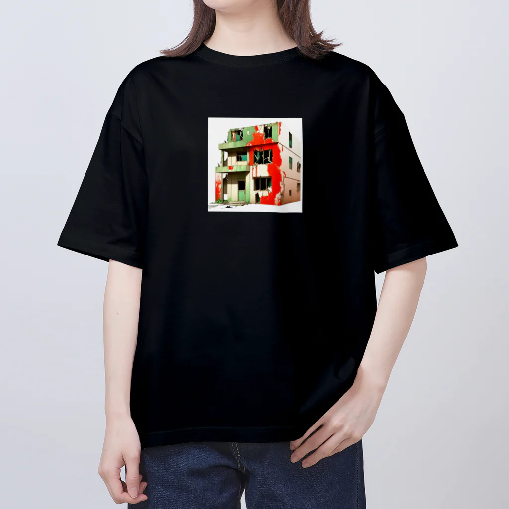 Buildingsの廃墟 6 Oversized T-Shirt