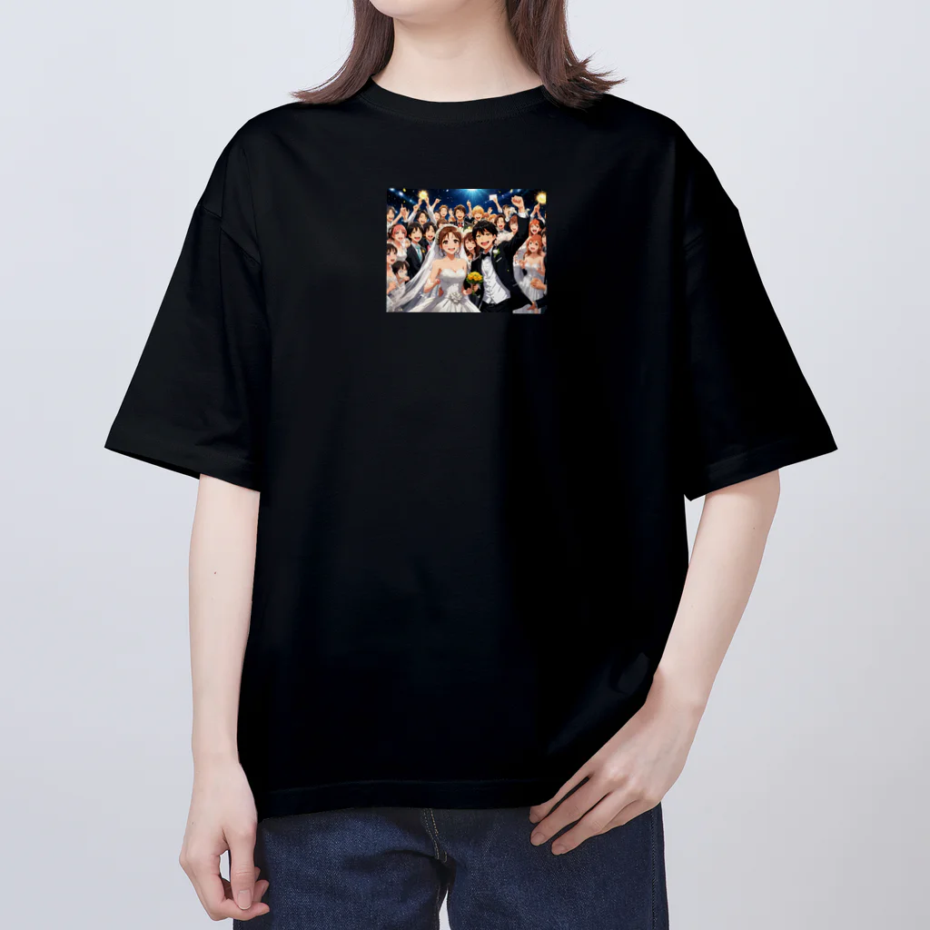 studio eizoの結婚式でハッピー♡ハッピー！ Oversized T-Shirt