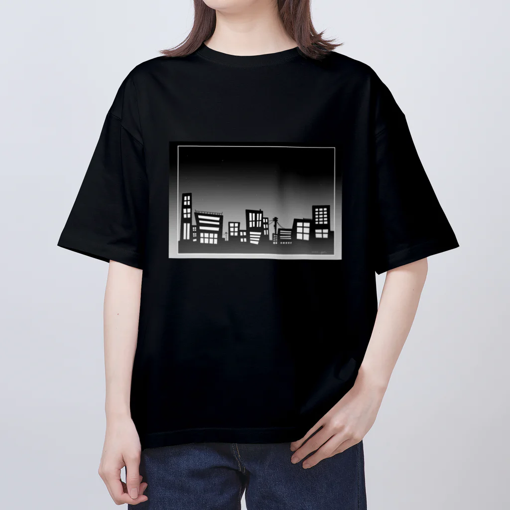 ごうの静かな夜の街🌃 Oversized T-Shirt