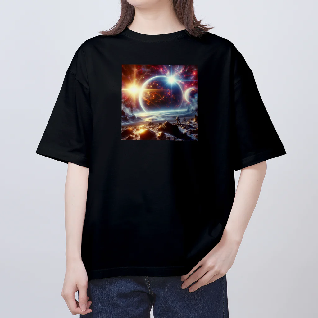 terasky007のディープ・スペース Oversized T-Shirt