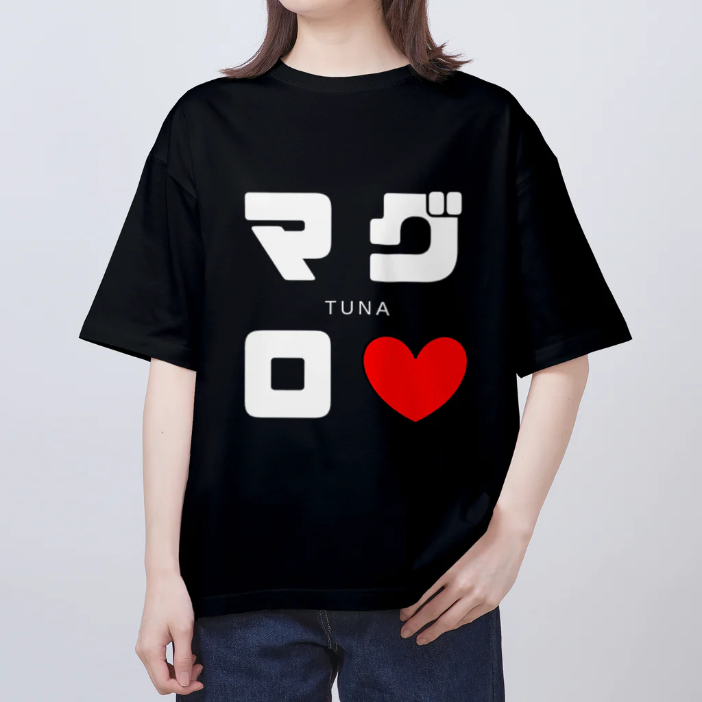 noririnoのマグロ ネームグッツ Oversized T-Shirt