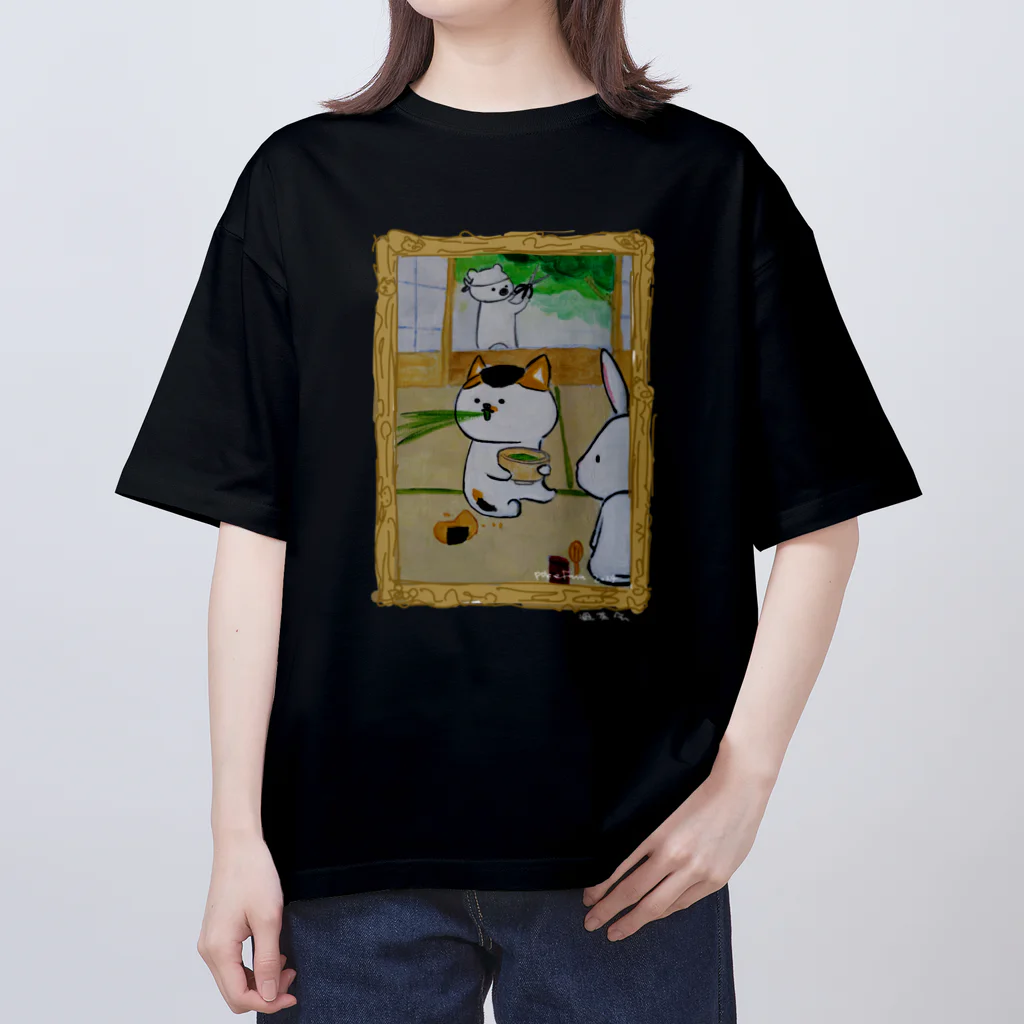 ポケファス ショップの【粗茶会02】TS オーバーサイズTシャツ