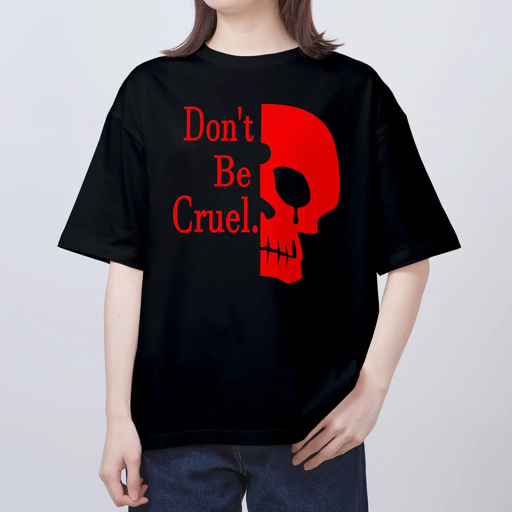 『NG （Niche・Gate）』ニッチゲート-- IN SUZURIのDon't Be Cruel.(赤) オーバーサイズTシャツ