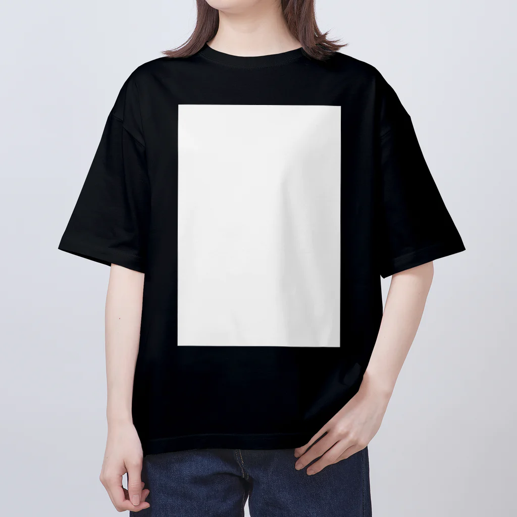 ReTABA店の色紙の余白君 Oversized T-Shirt