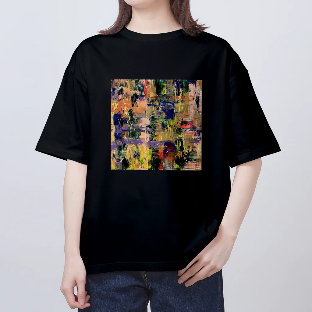 hananosekaiのハネムーンの夜 オーバーサイズTシャツ